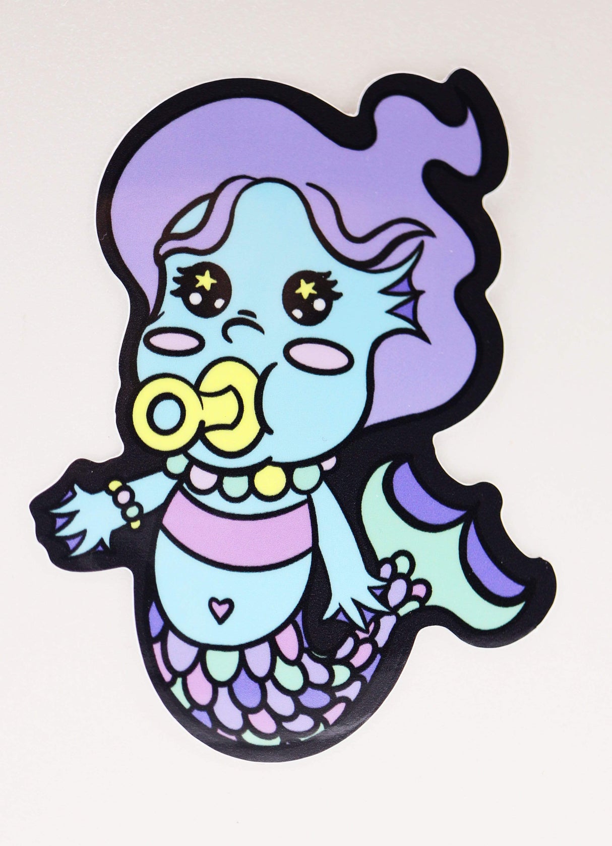 Baby Monster Sticker: Merfolk