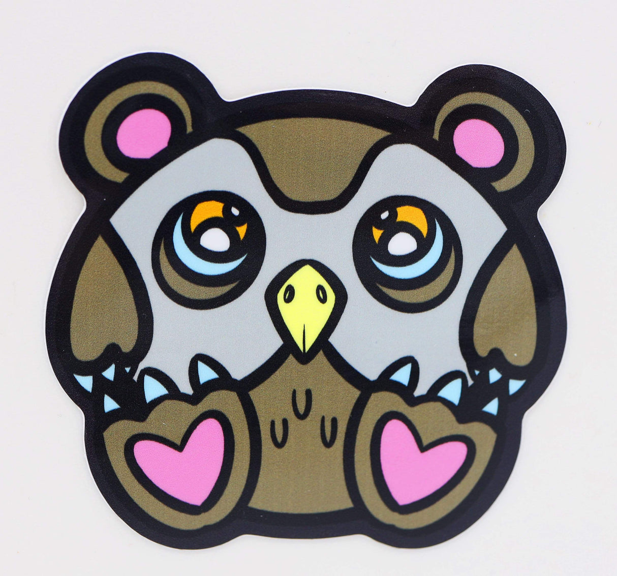 Baby Monster Sticker: Owl Bear