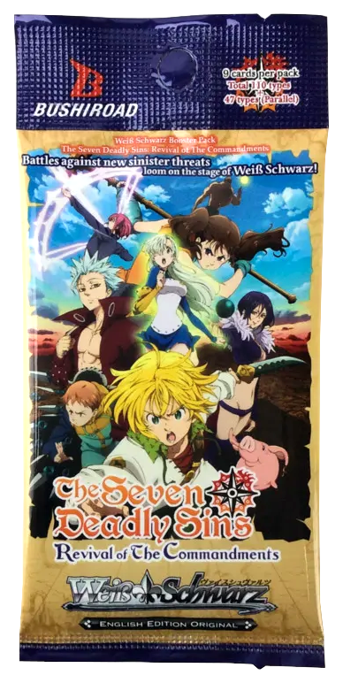 The Seven Deadly Sins: Revival of The Commandments - Booster Pack
