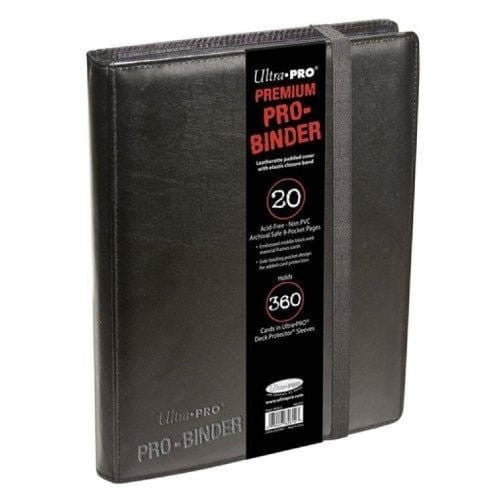 Ultra PRO: 9-Pocket Premium PRO Binder (Black)
