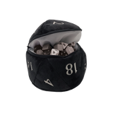 Ultra PRO: Dice Bag - Plush D20 (Black)