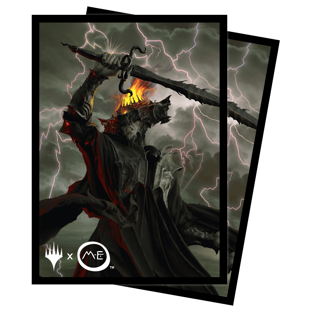 Ultra PRO: Standard 100ct Sleeves - The Lord of the Rings (Sauron, Lord of the Rings)