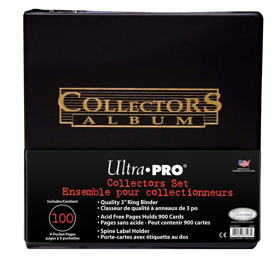 Ultra PRO: 3" Collectors Album - Black
