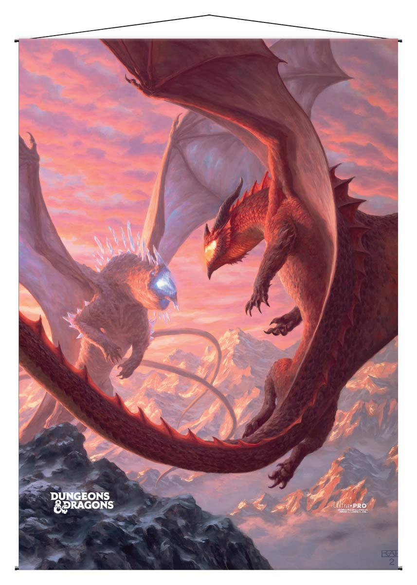 Ultra PRO: Wall Scroll - Dungeons & Dragons Cover Series (Fizban's Treasury of Dragons)