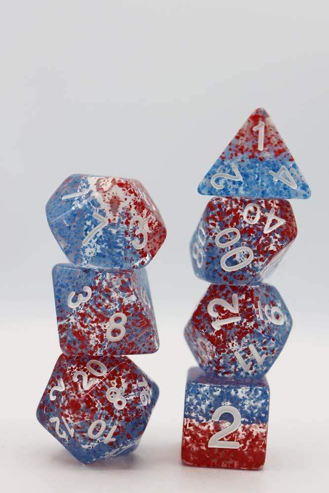 Coral Reef RPG Dice Set