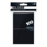 Ultra PRO: Standard 100ct Sleeves - PRO-Gloss (Black)