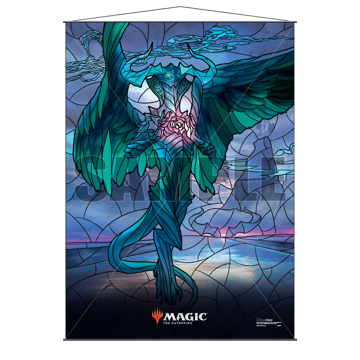 Ultra PRO: Wall Scroll - War of the Spark (Ugin, the Ineffable/Stained Glass)