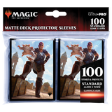 Ultra PRO: Standard 100ct Sleeves - Commander Legends Battle for Baldur's Gate (Minsc & Boo, Timeless Heroes)