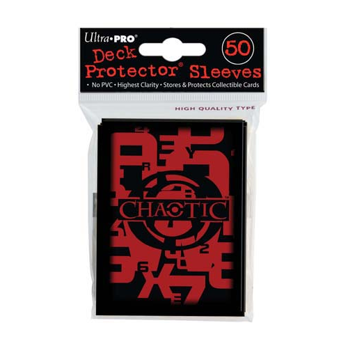 Ultra PRO: Standard 50ct Sleeves - Chaotic (Chaotic Logo)