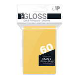Ultra PRO: Small 60ct Sleeves - PRO-Gloss (Yellow)
