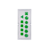 Ultra PRO: 11-Dice Set - Eclipse (Lime Green)