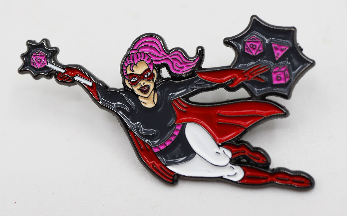 Enamel Pin: Mighty D20 (Pin Bazaar Rose City Comic Con 2021)