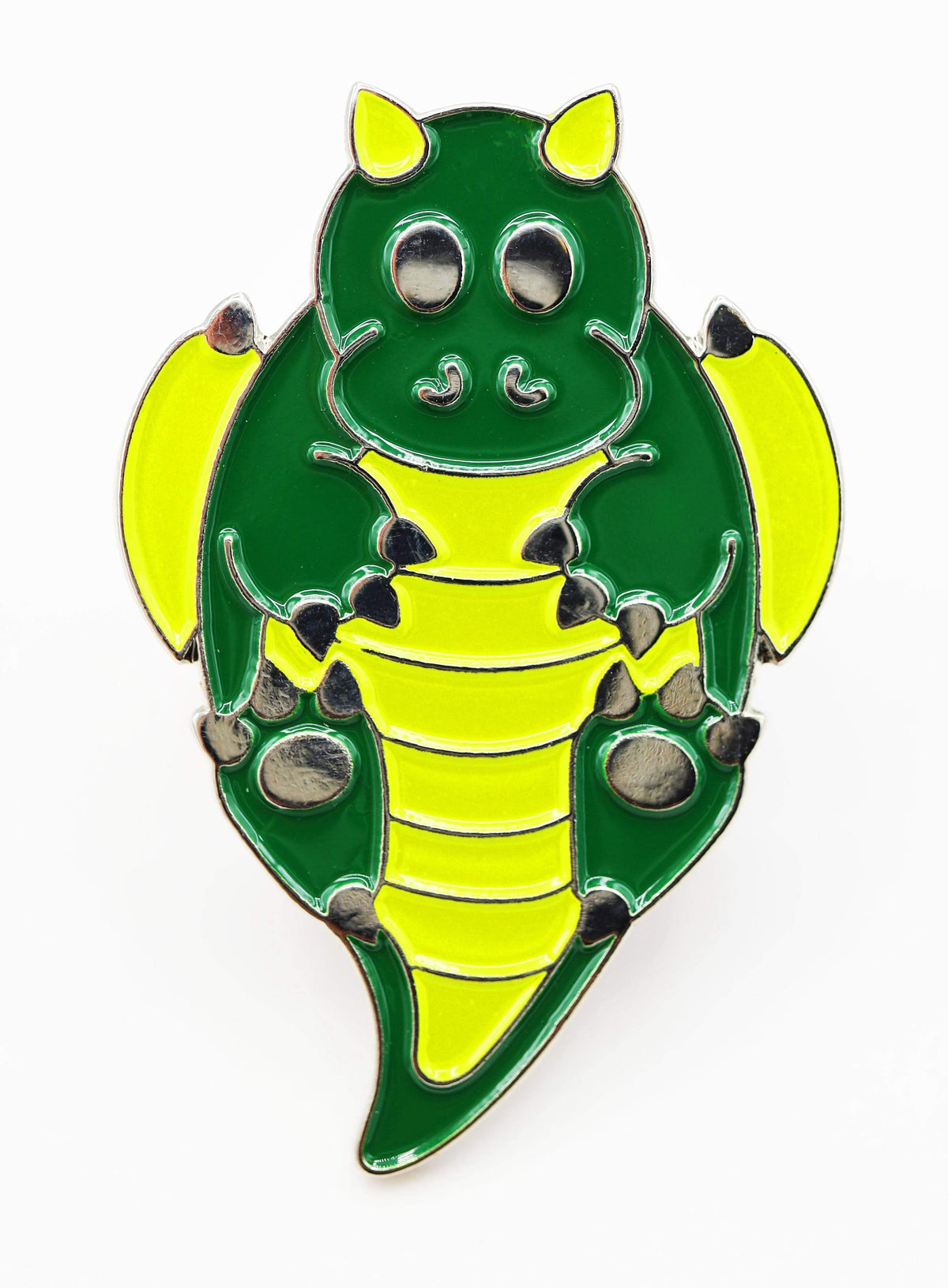 Critter Pins: Green Baby Dragon