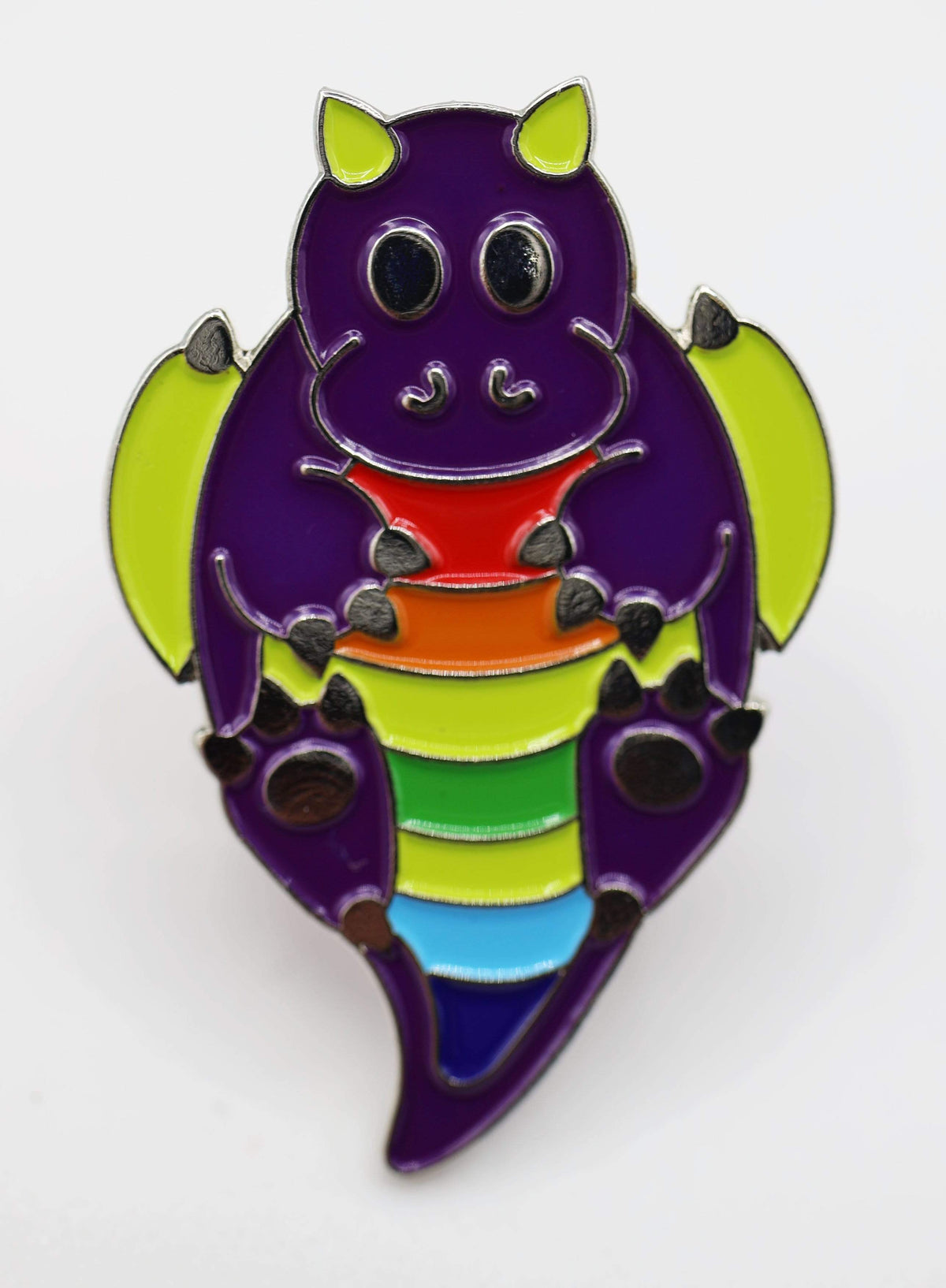 Critter Pins: Rainbow Baby Dragon