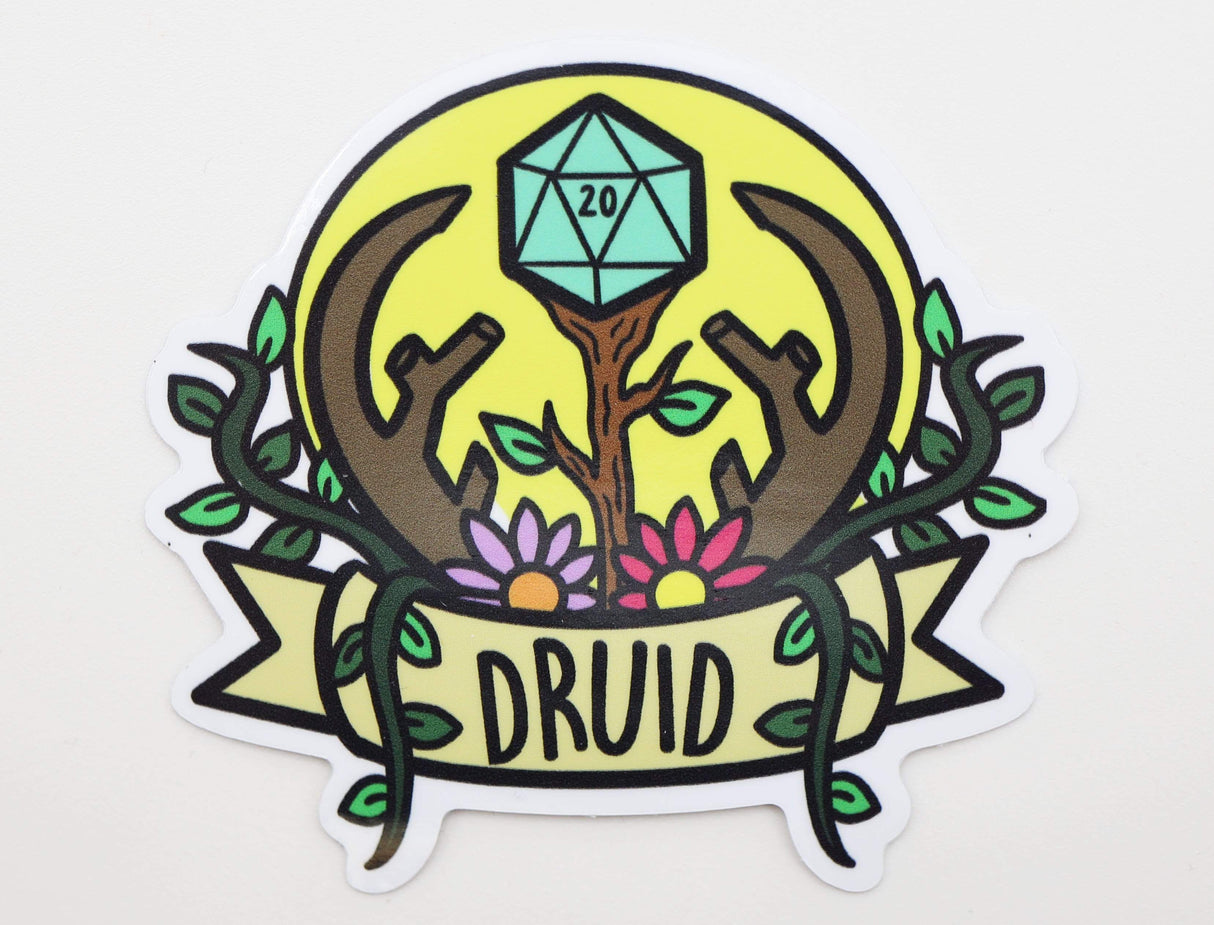 Banner Class Sticker: Druid