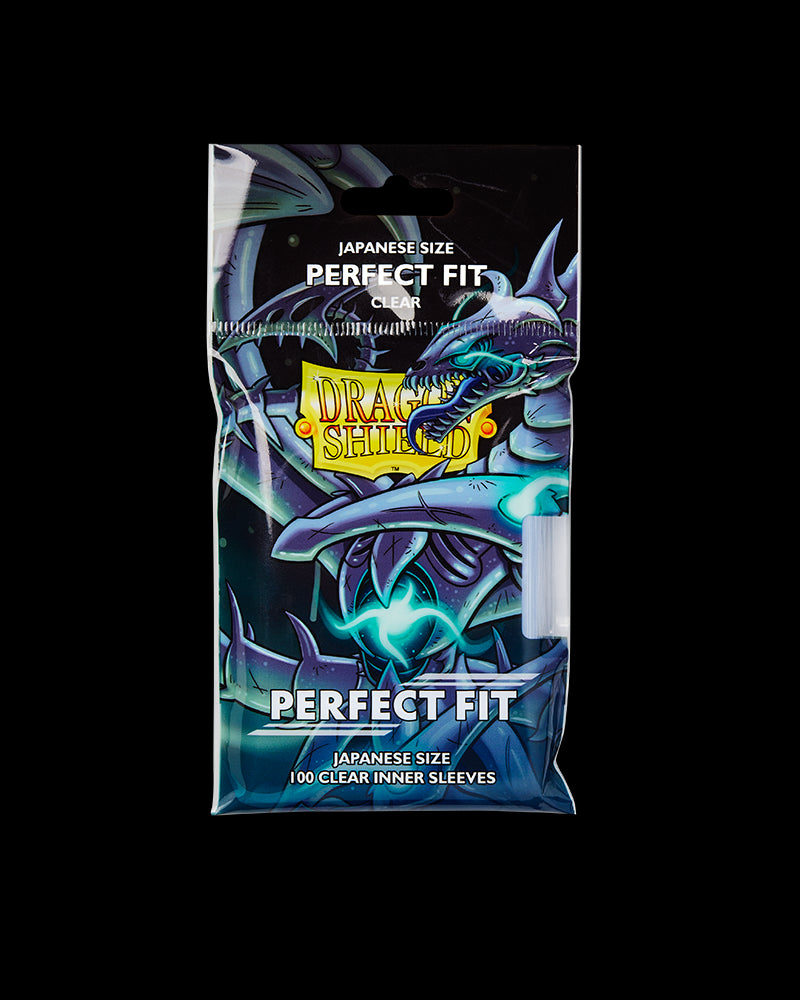 Dragon Shield Perfect Fit Sleeve - Japanese Size Clear 100ct