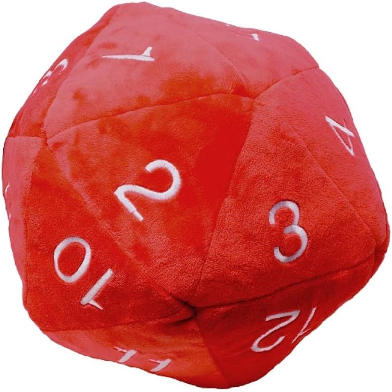 Ultra PRO: Plush D20 - Jumbo Novelty Die (Red)