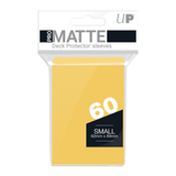 Ultra PRO: Small 60ct Sleeves - PRO-Matte (Yellow)