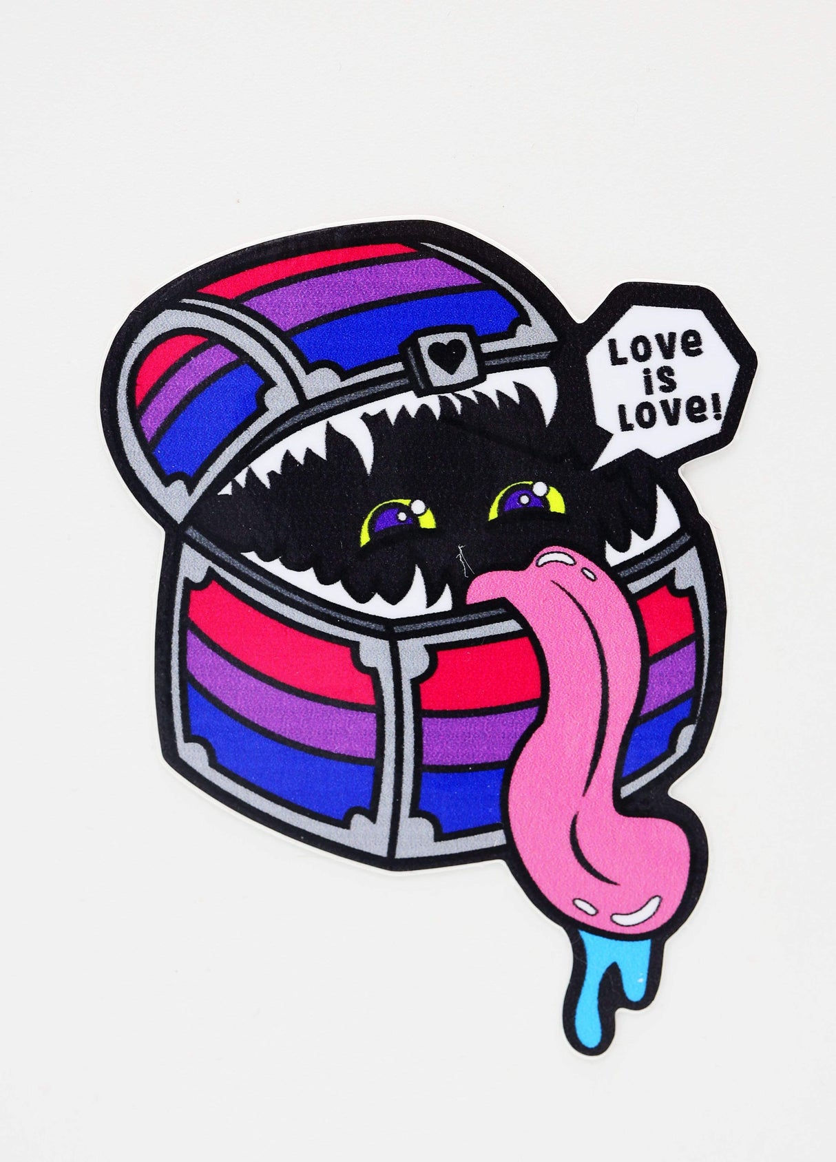 Pride Mimic Sticker: Bisexual