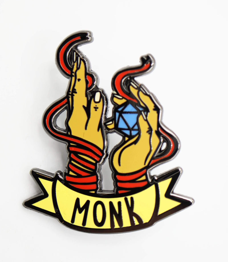 Banner Class Pins: Monk