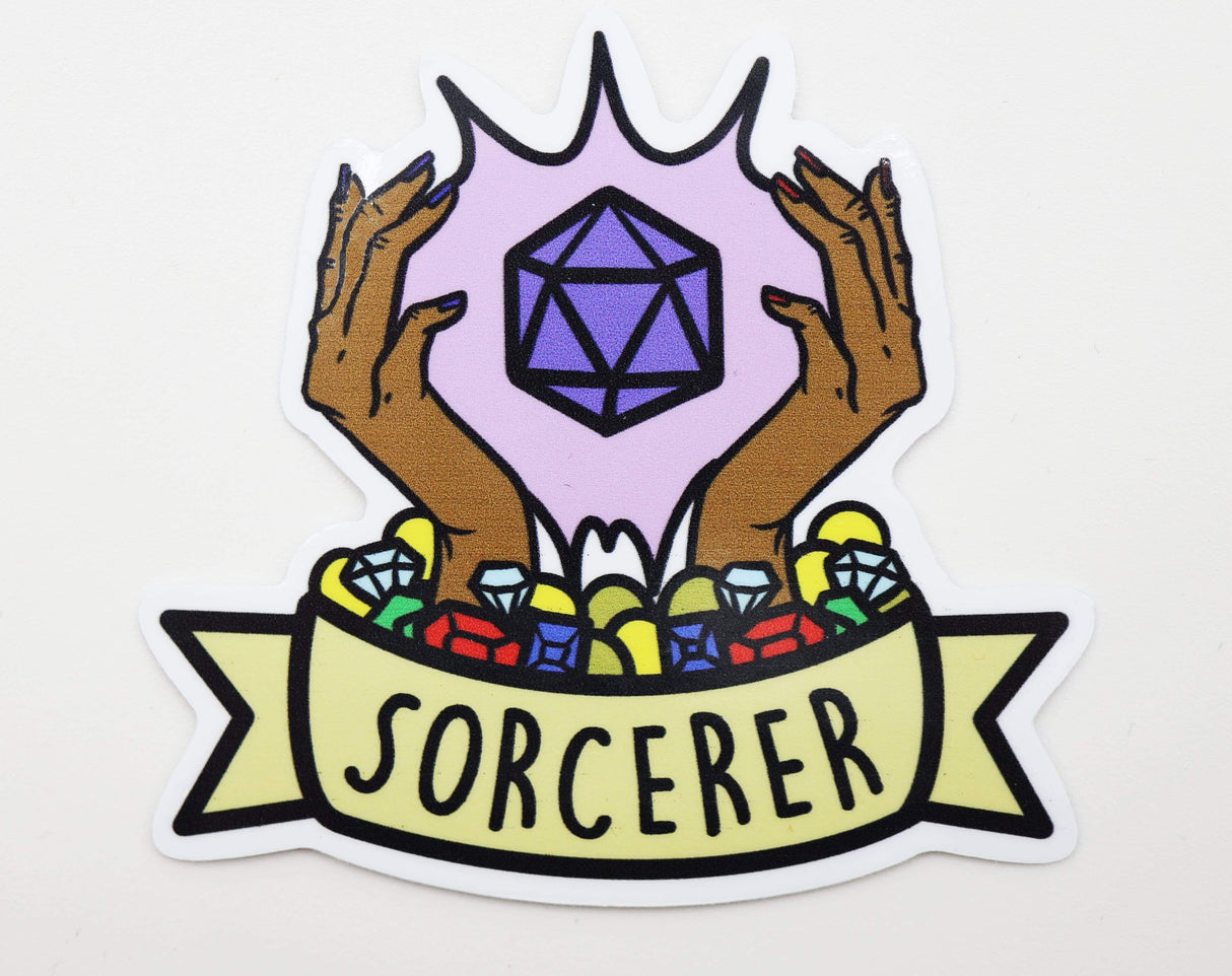 Banner Class Sticker: Sorcerer