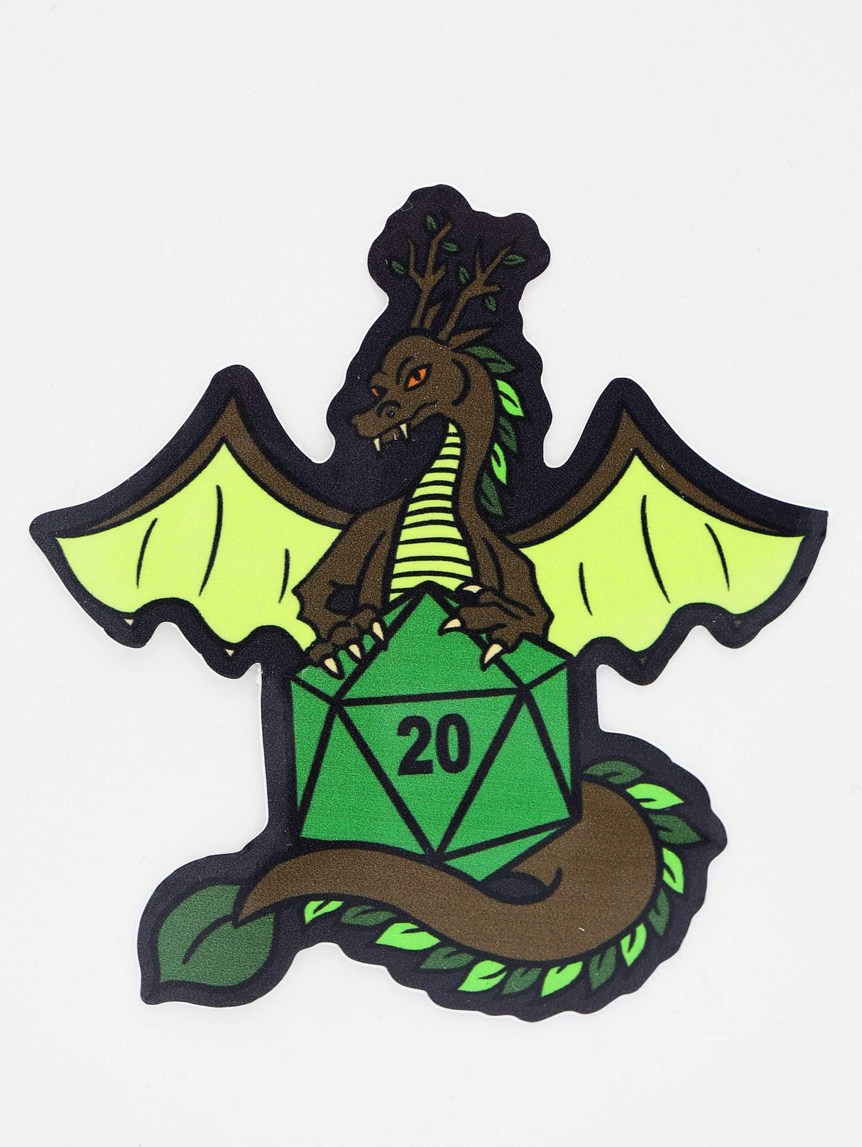 Dice Dragon Sticker: Earth