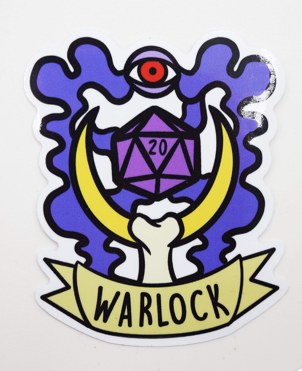 Banner Class Sticker: Warlock