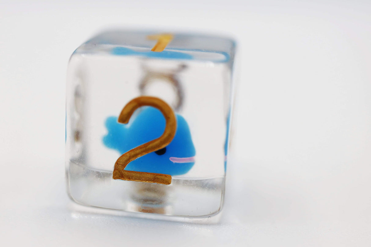 Blue Whale RPG Dice Set