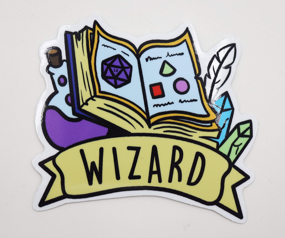 Banner Class Sticker: Wizard